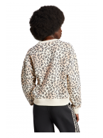 Bluza adidas Originals Leopard Luxe Trefoil Crew Sweatshirt - IY9566
