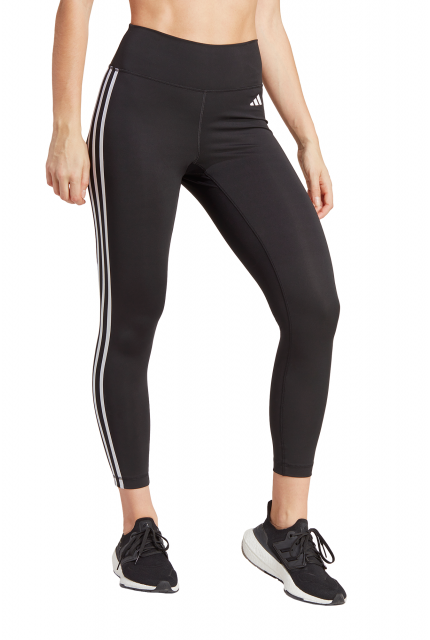 Legginsy adidas Training 3-Striped High-Waisted 7/8 - HT5438