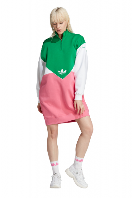Sukienka adidas Originals Half-Zip - IM1902