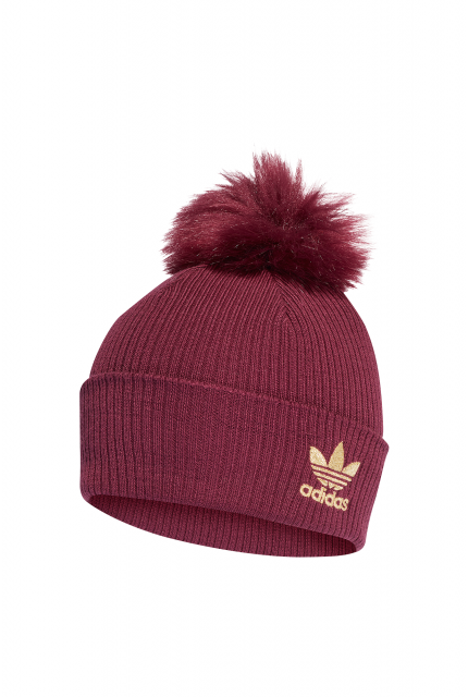 Czapka adidas Originals Faux Fur Pompom Beanie - H35534