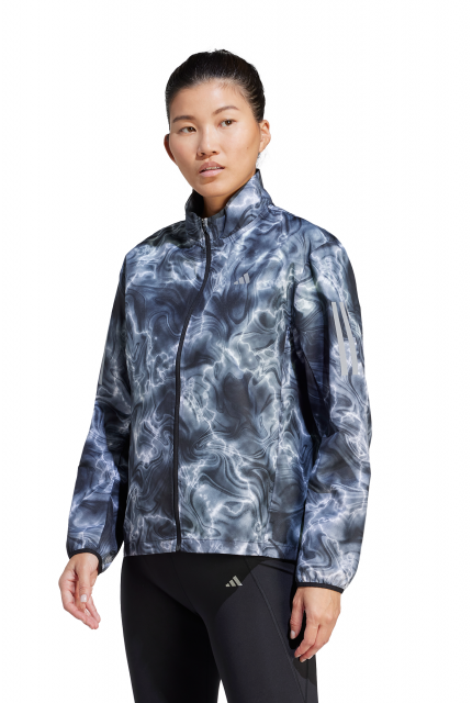 Kurtka adidas Own The Run Allover Print - IJ5427